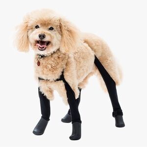 Walkees XS long waterproof boot leggings, camouflage. New in original box.